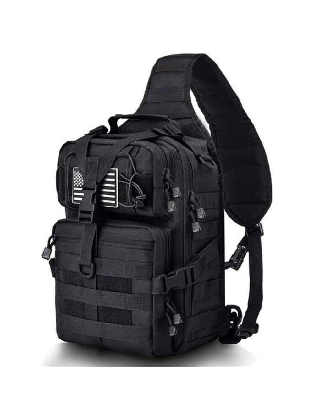 Tactical Sling Backpack Molle EDC Shoulder Bag Military Range Assault Pack